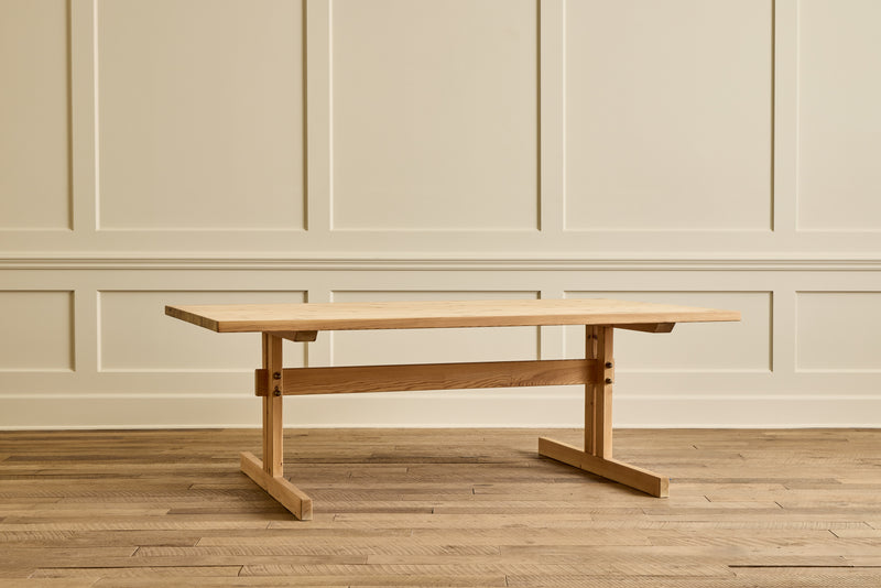 Danish Pine Wood Dining Table
