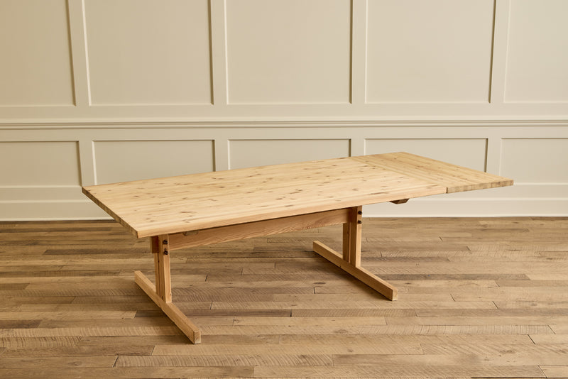Danish Pine Wood Dining Table