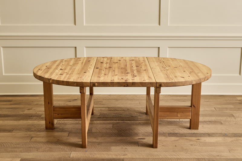 Poulsen Pine Oval Dining Table