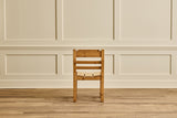 Set of 6 Brutalist Pine Chairs