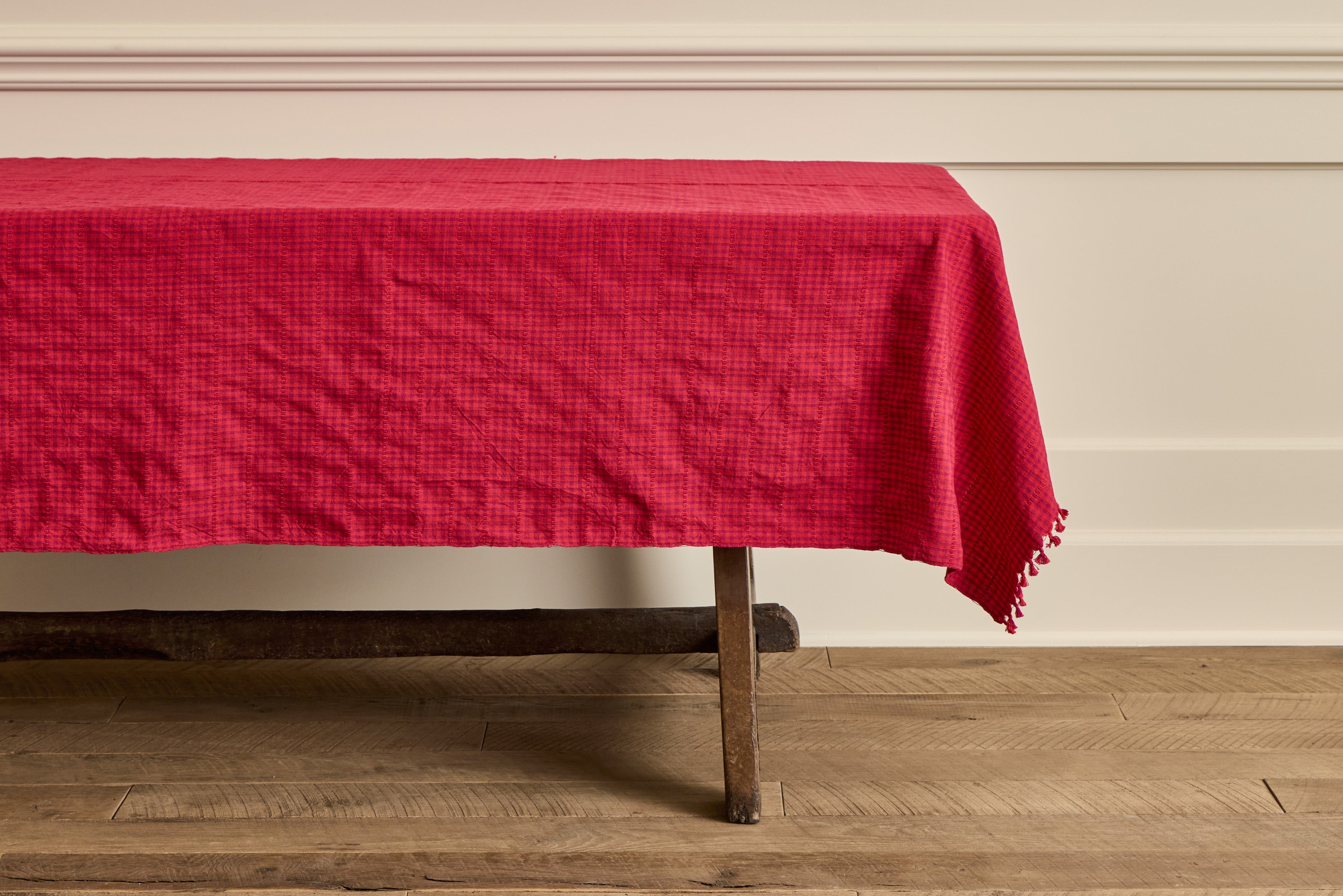 Soho Tablecloth in Crimson Red