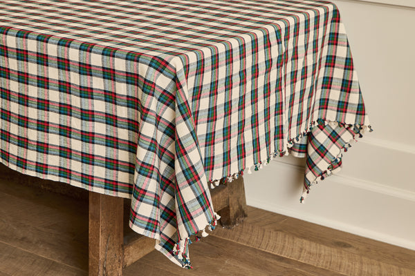 Idyllwild Plaid Tablecloth