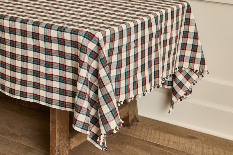 Idyllwild Plaid Tablecloth