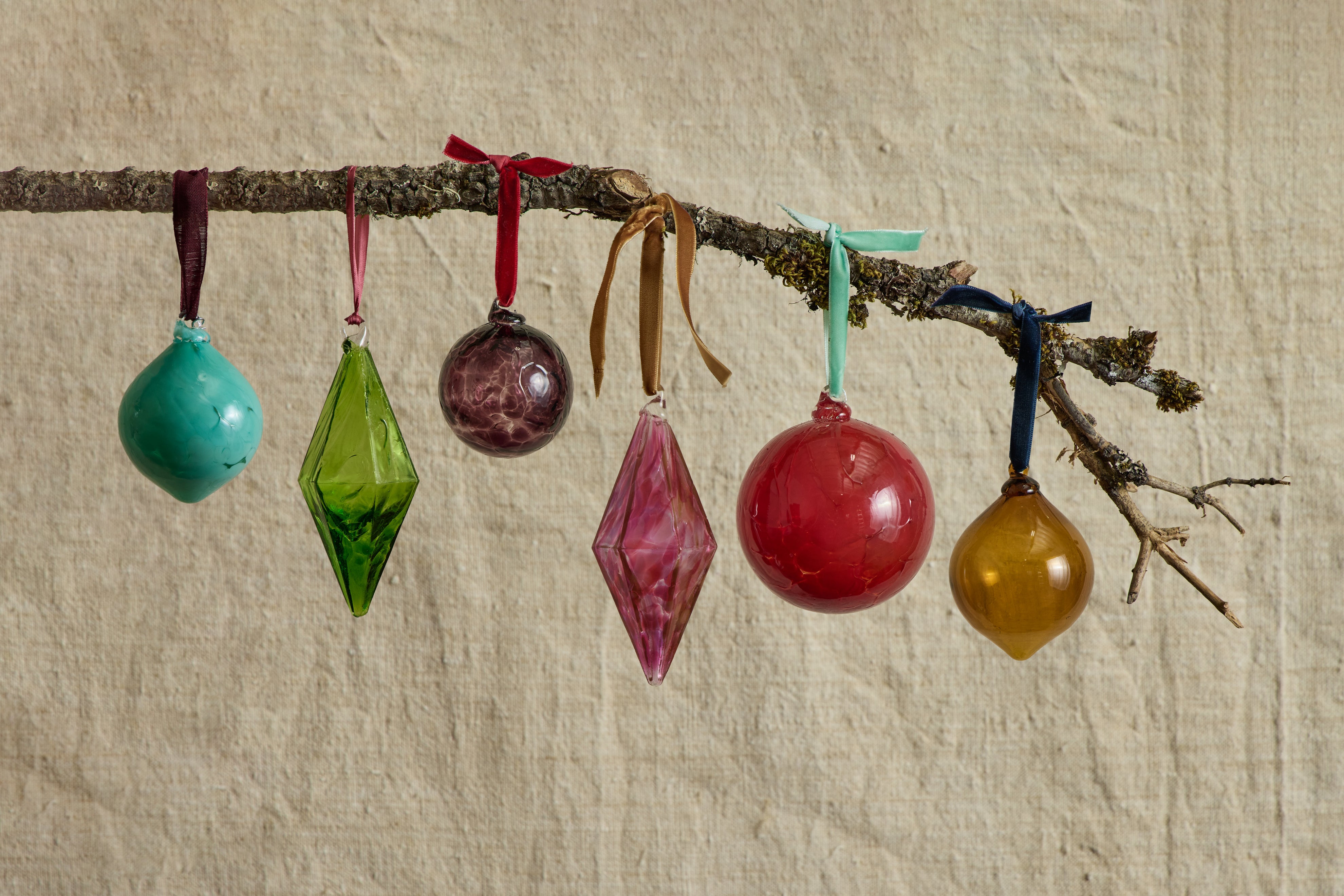 Glass Ornaments (Multiple Styles)