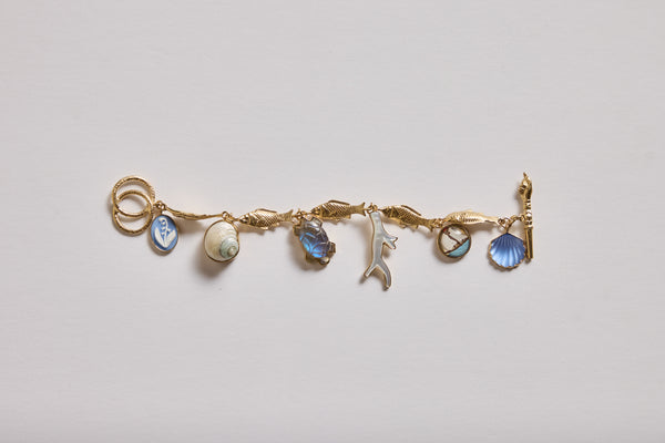 Grainne Morton, Fish Mutli Charm Bracelet