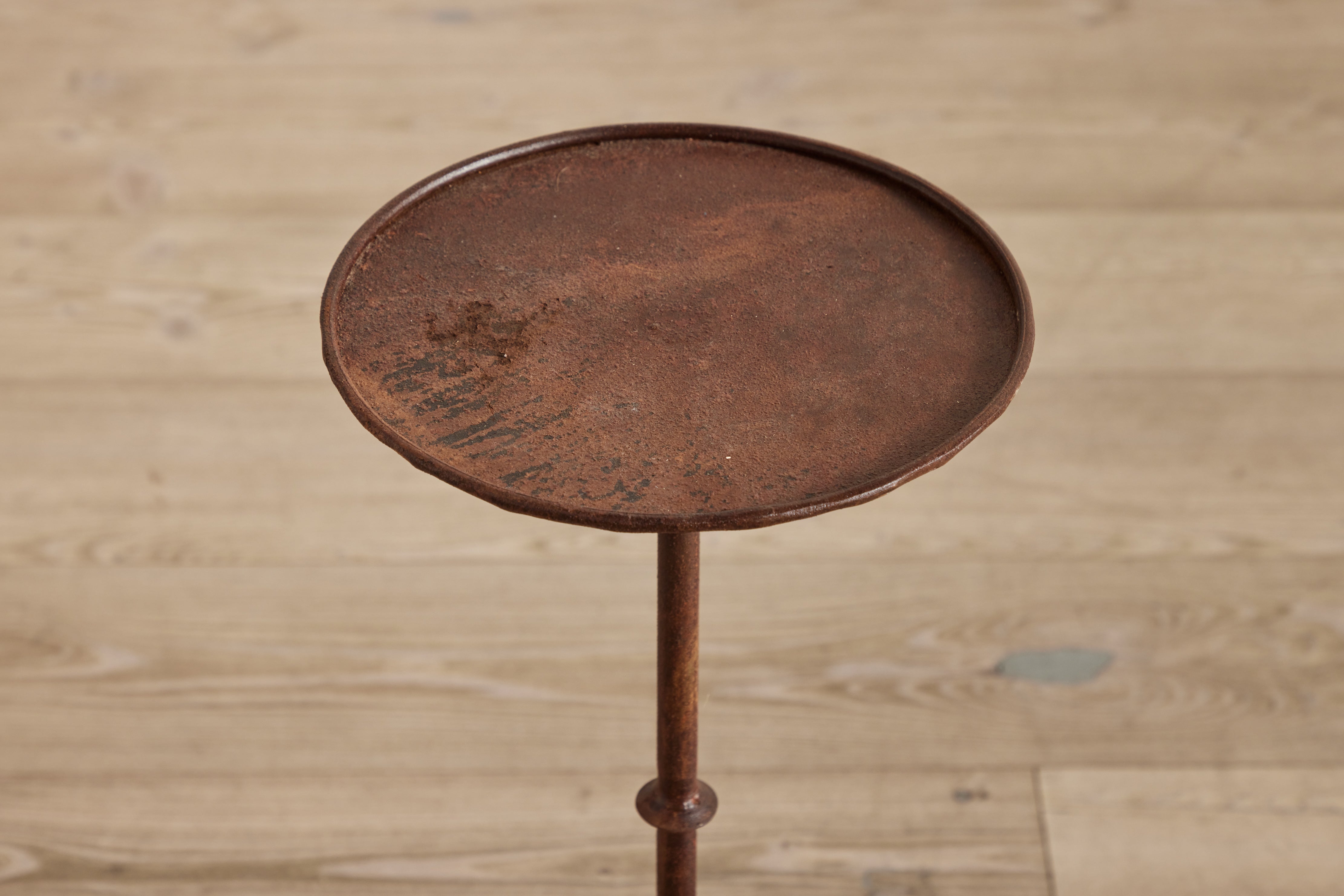 Rustic Iron Gueridon