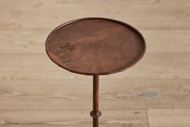 Rustic Iron Gueridon