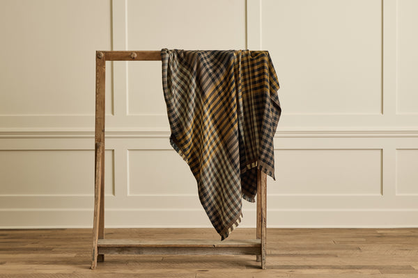 Natte Plaid Throw