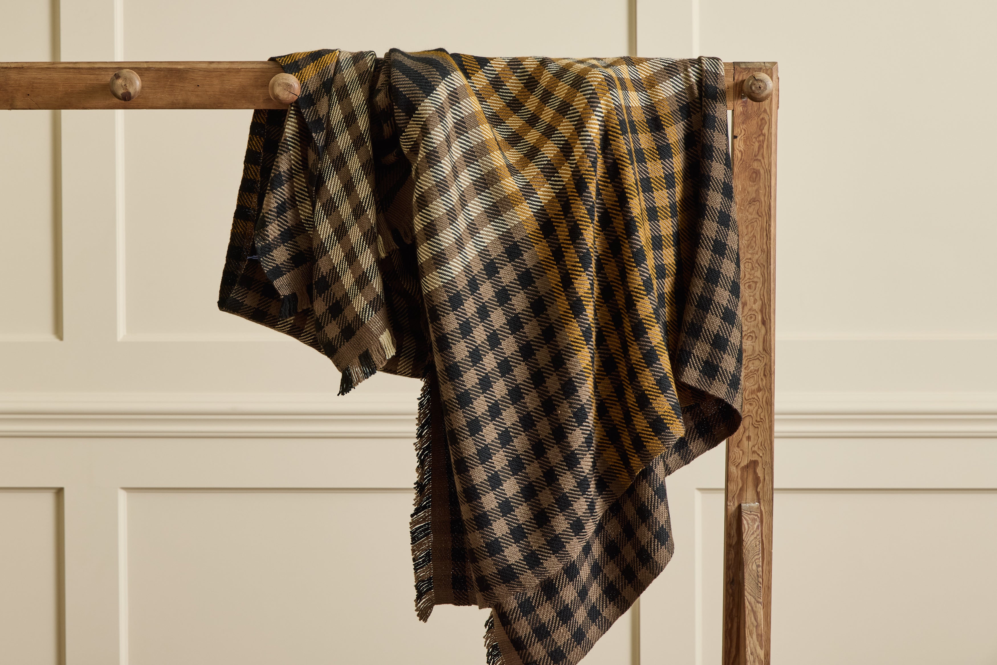 Natte Plaid Throw