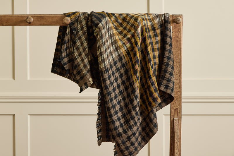 Natte Plaid Throw