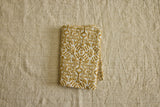 Ochre Embroidered Hand Towel