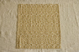 Ochre Embroidered Hand Towel