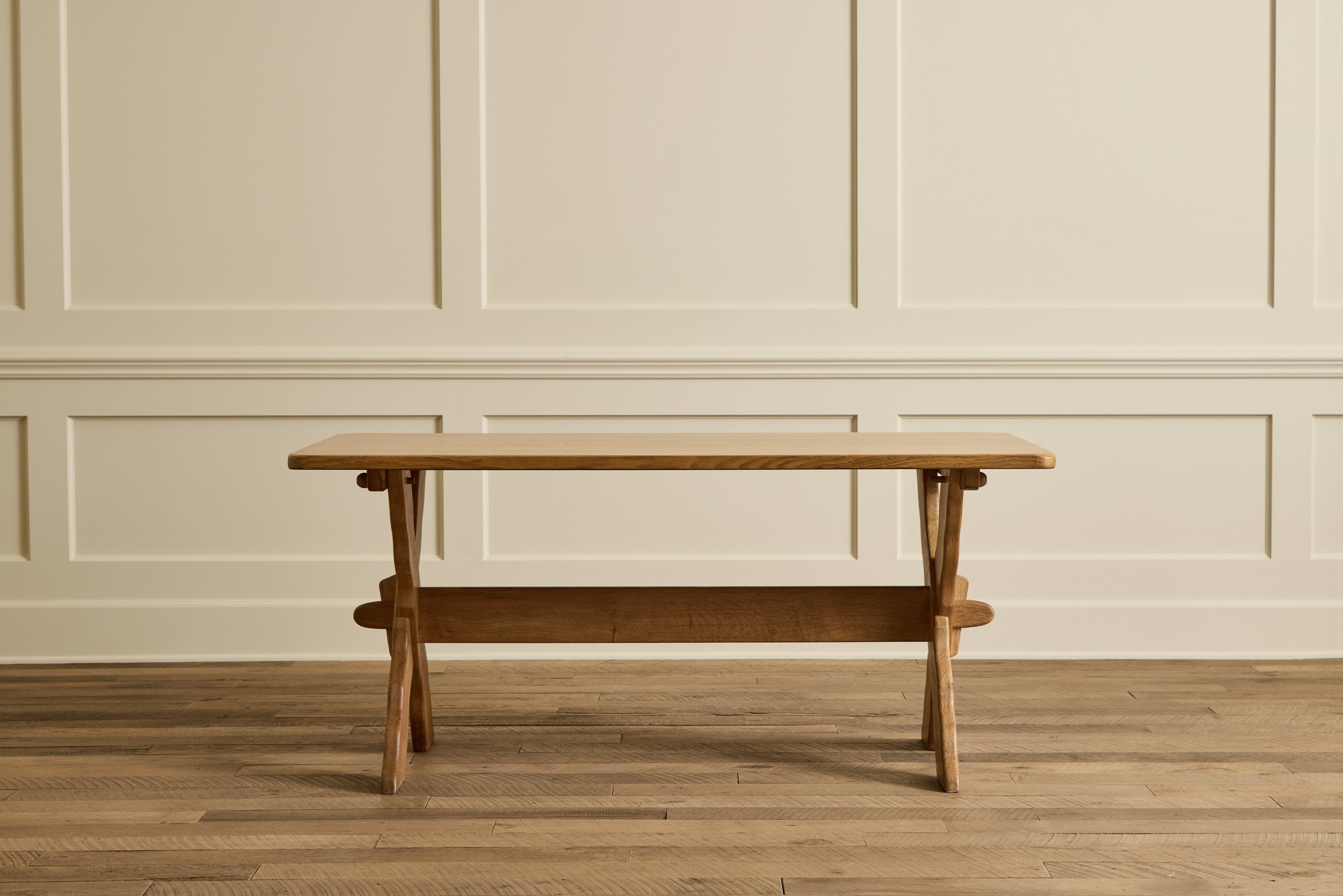Danish X-Frame Dining Table