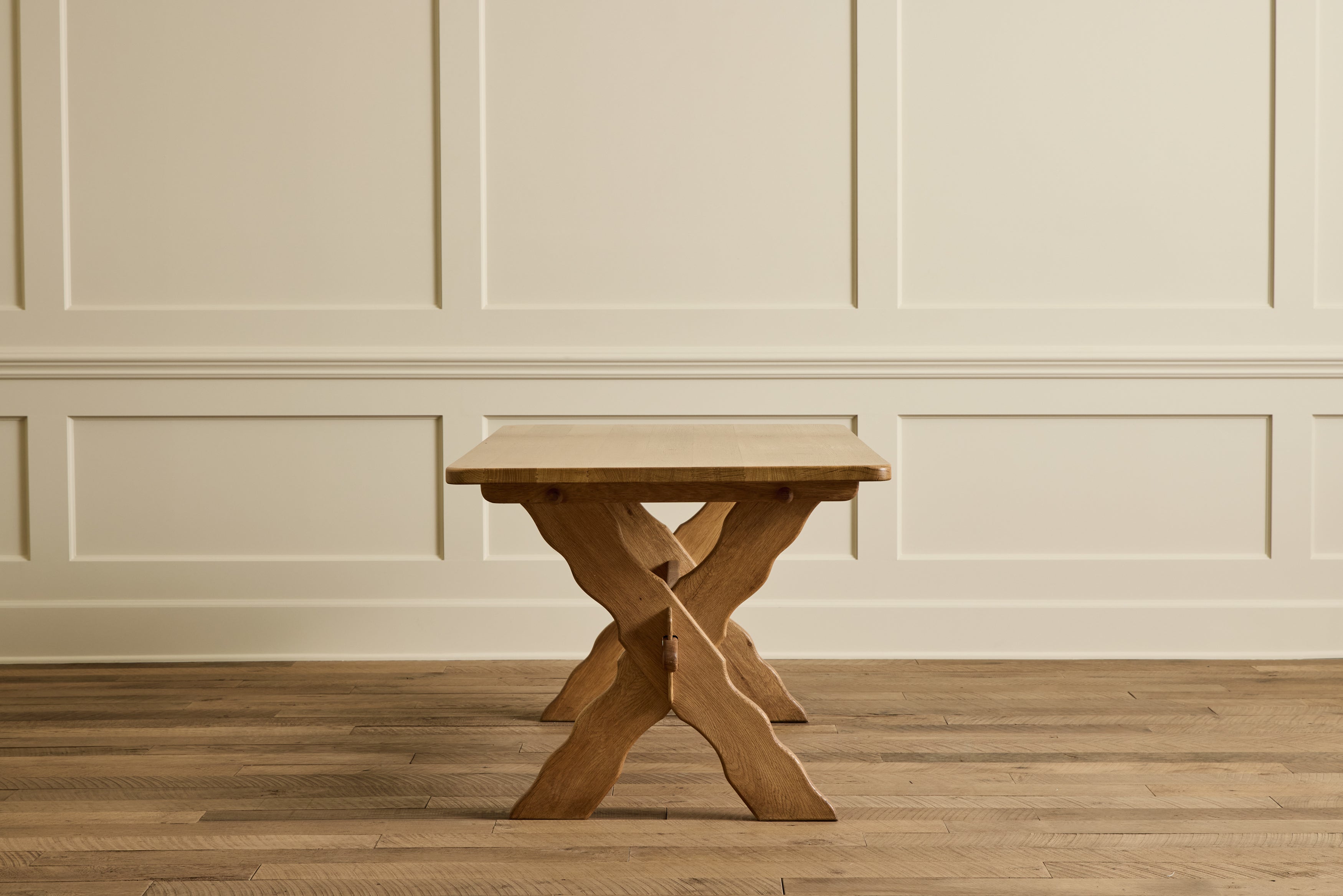 Danish X-Frame Dining Table