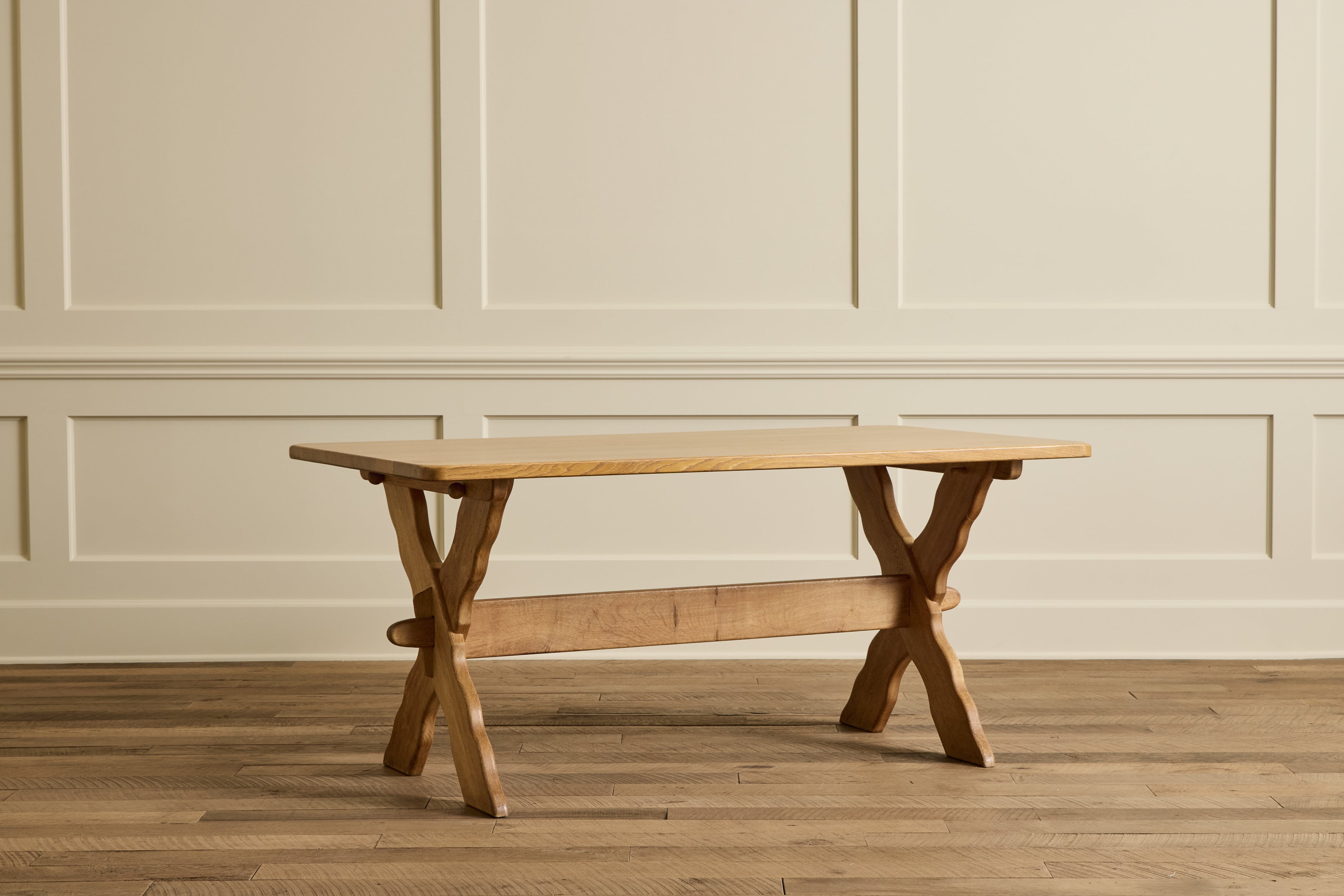 Danish X-Frame Dining Table