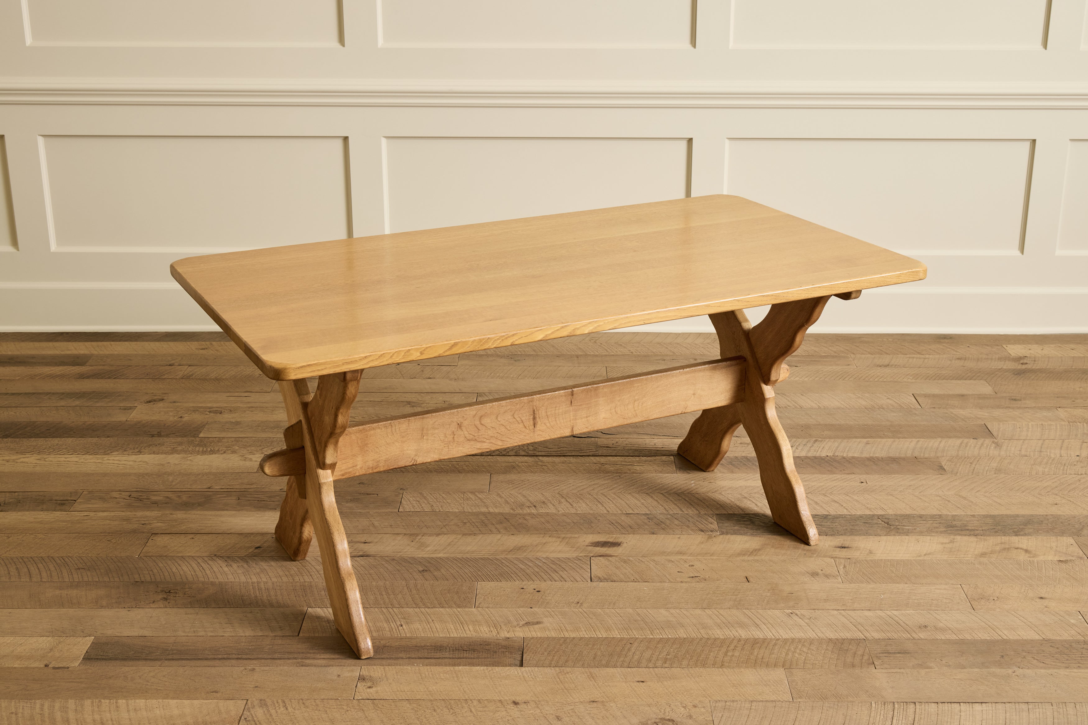 Danish X-Frame Dining Table