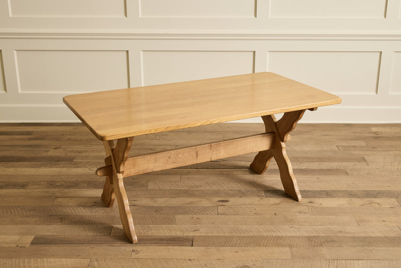 Danish X-Frame Dining Table