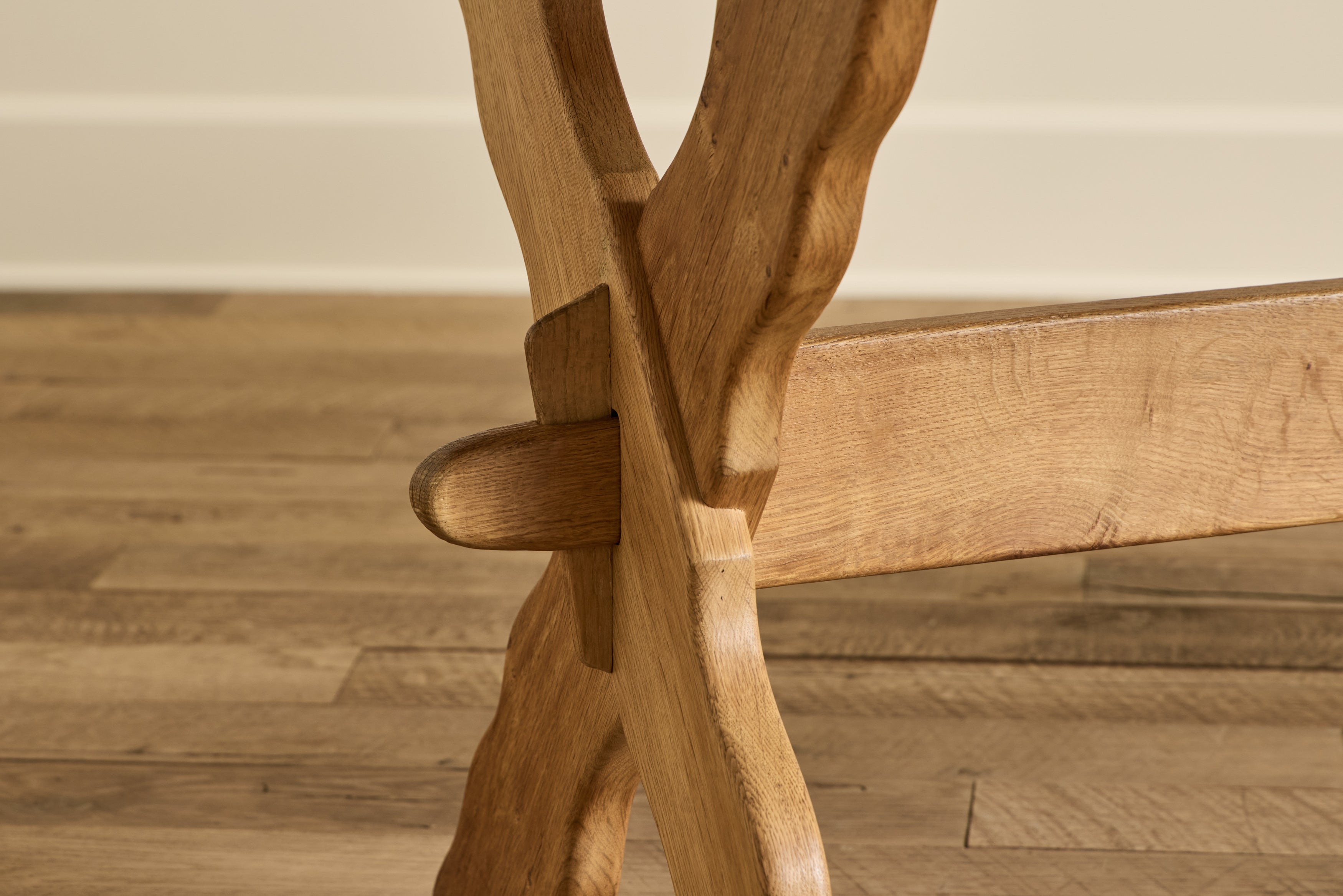 Danish X-Frame Dining Table