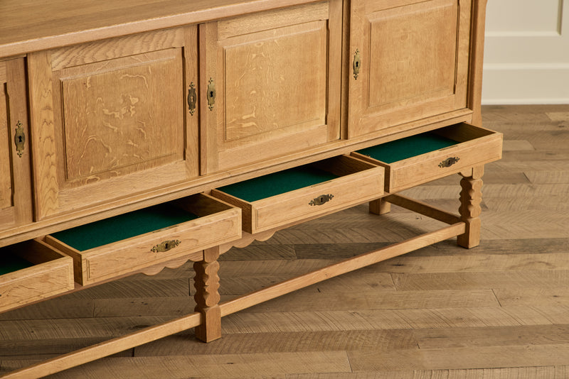 1970s Danish Oak Sideboard