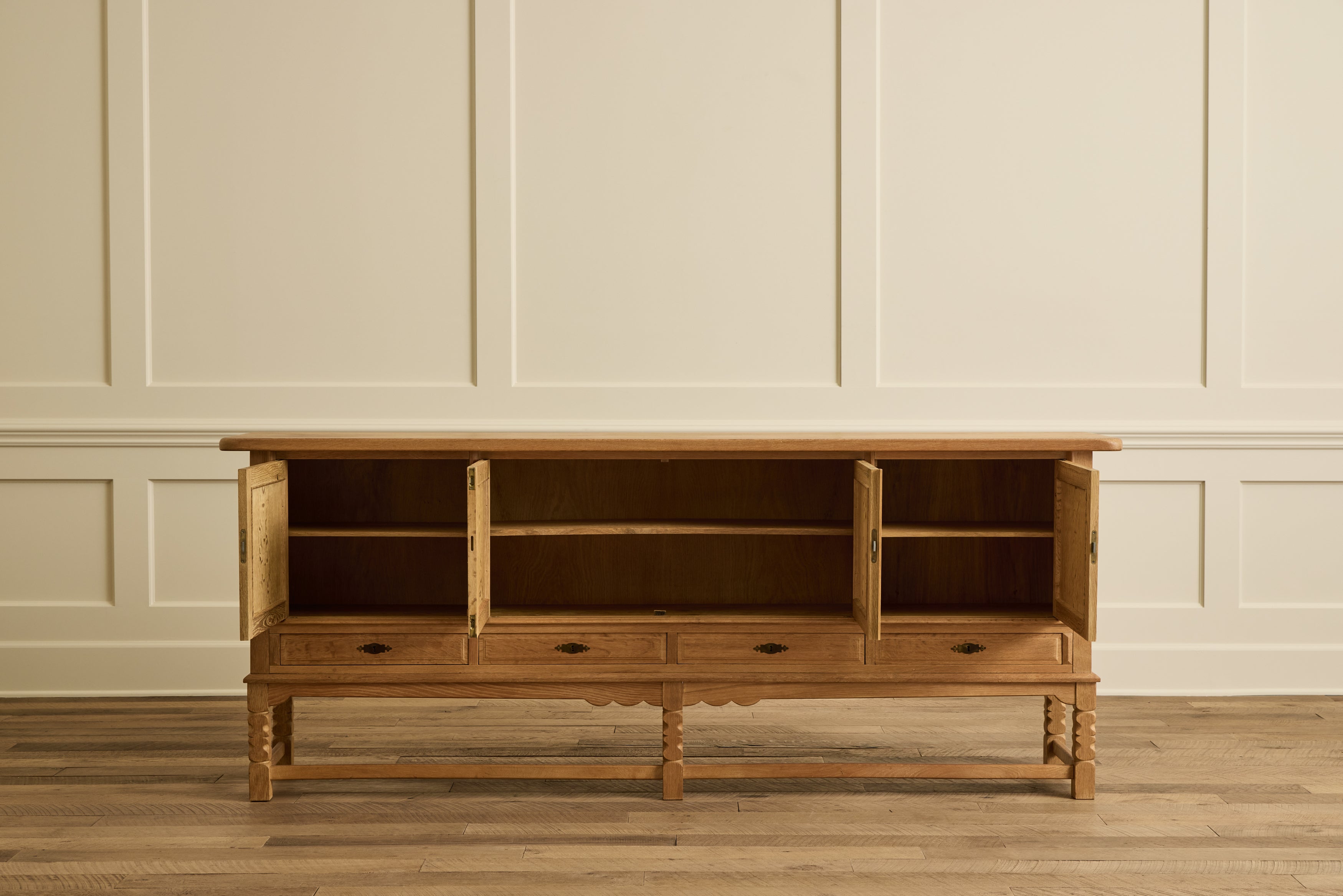 1970s Danish Oak Sideboard