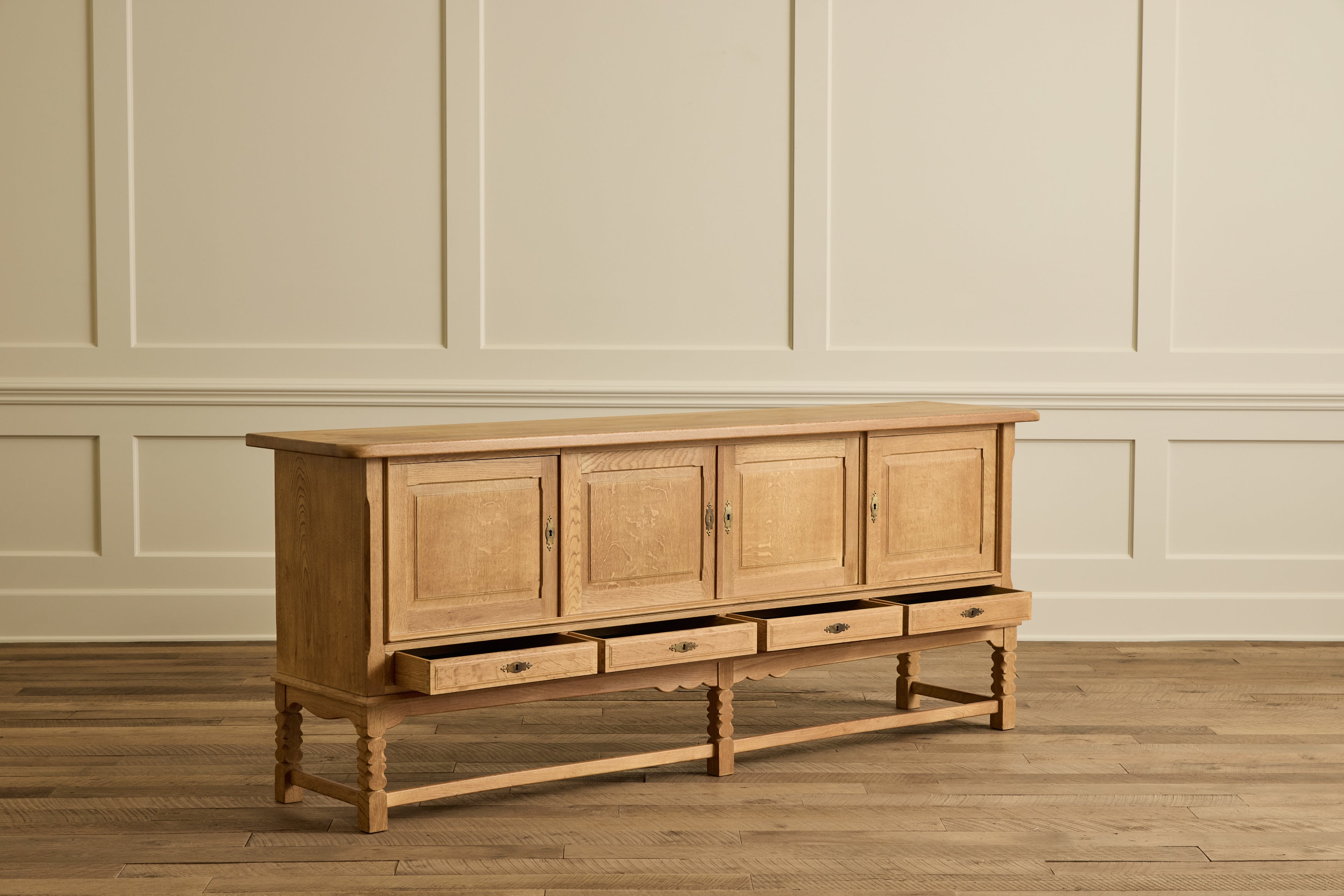 1970s Danish Oak Sideboard