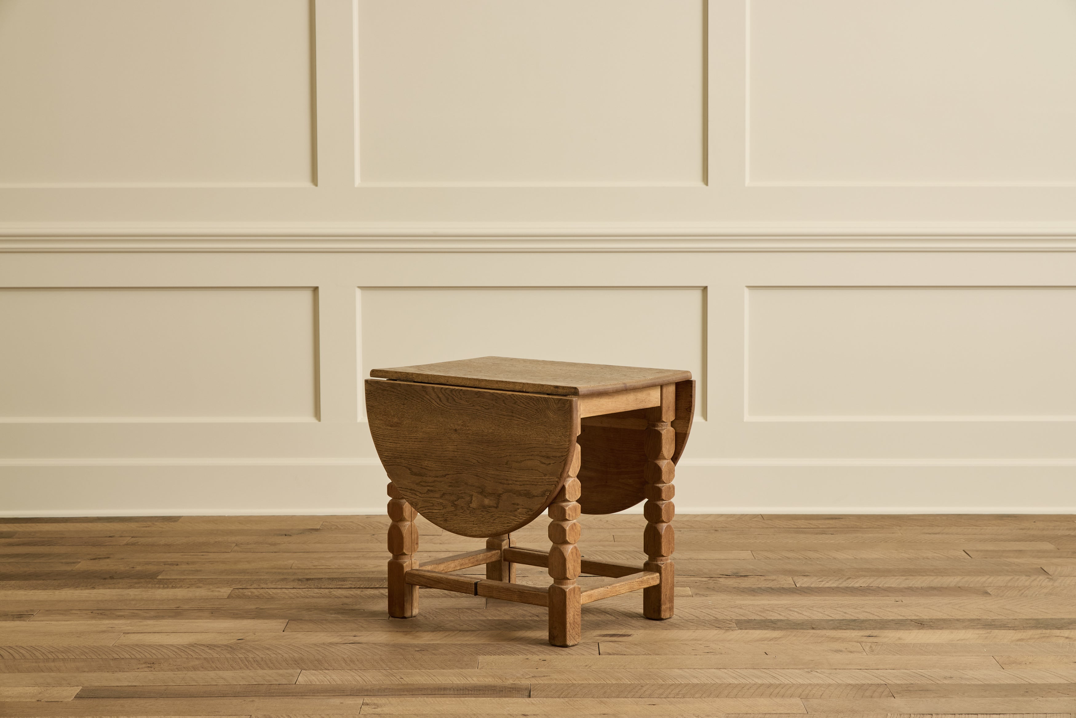 Danish Drop Leaf Side Table