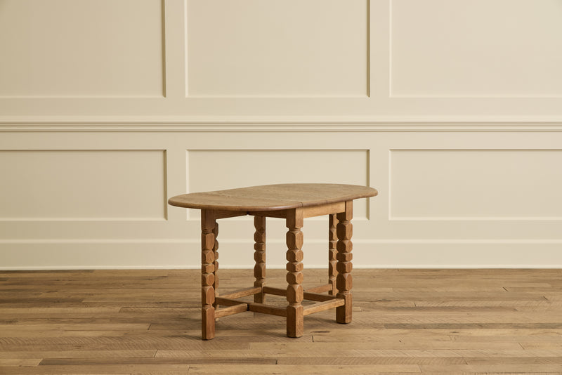 Danish Drop Leaf Side Table