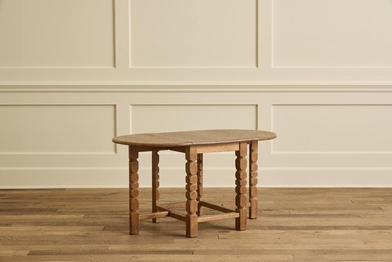 Danish Drop Leaf Side Table