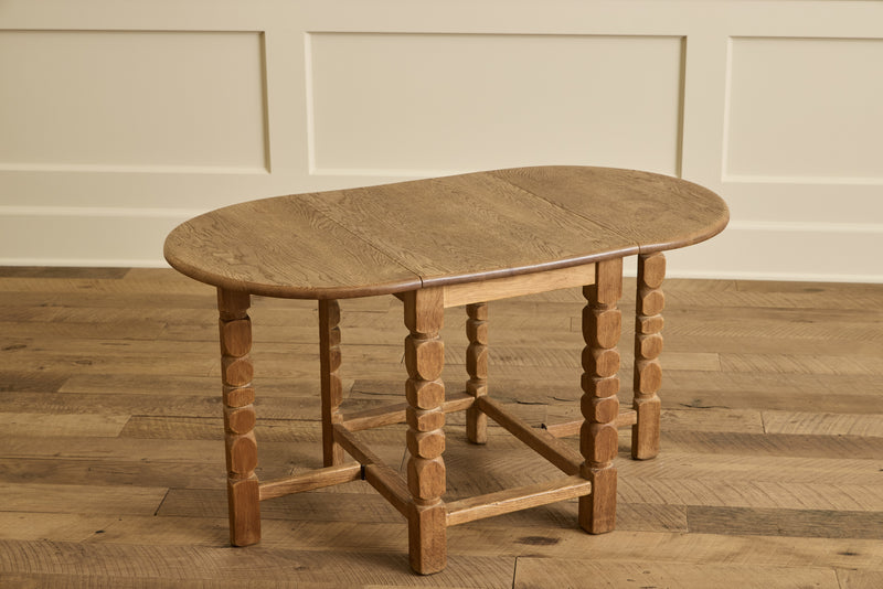 Danish Drop Leaf Side Table