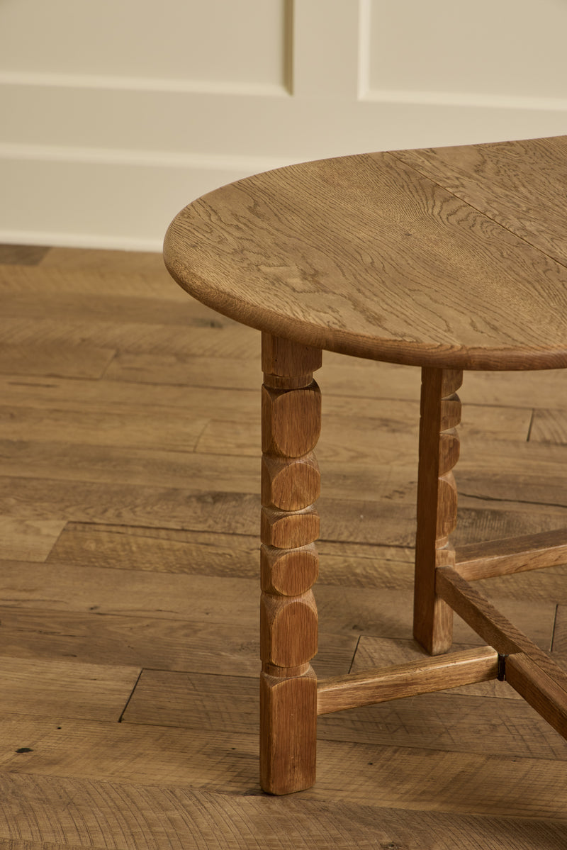 Danish Drop Leaf Side Table