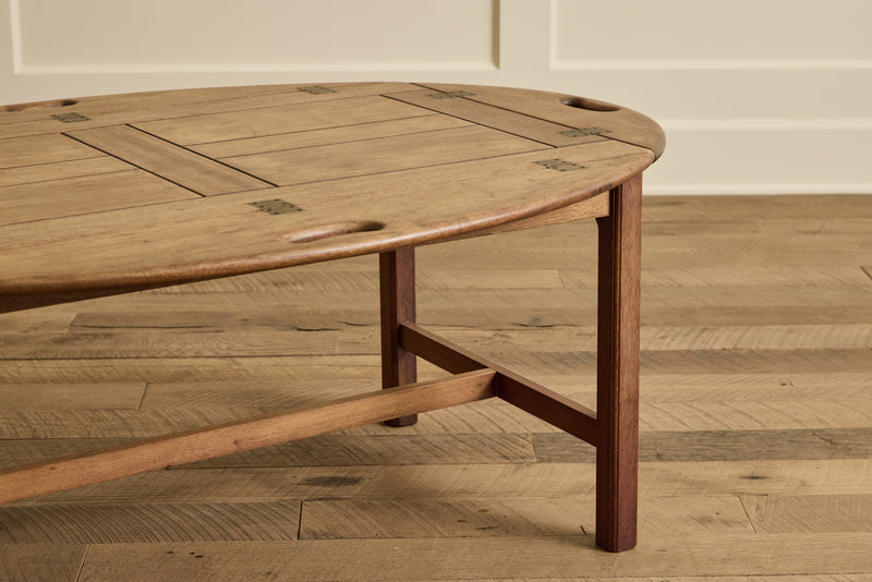 Danish Tray Top Coffee Table