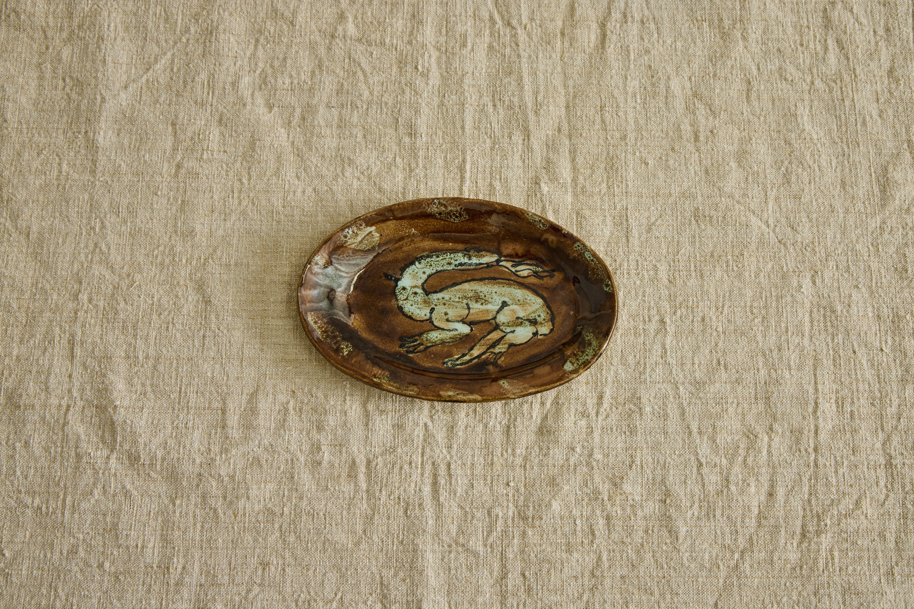 Small Oval Plate No. 3