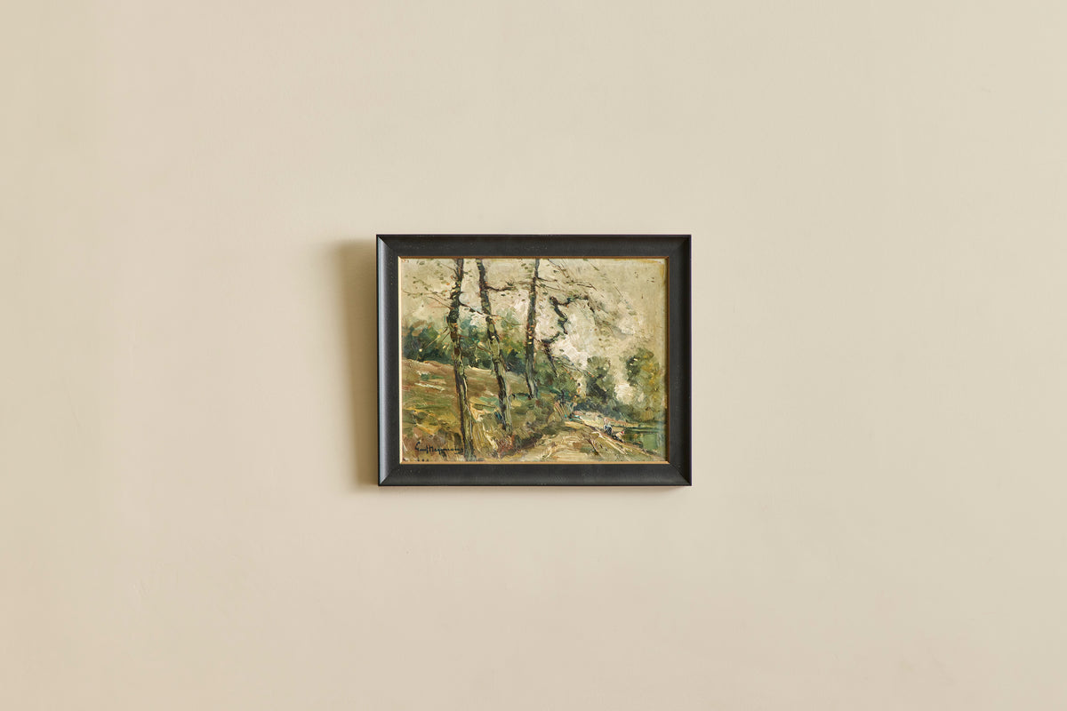 VTG TREE LANDSCAPE PAINTING