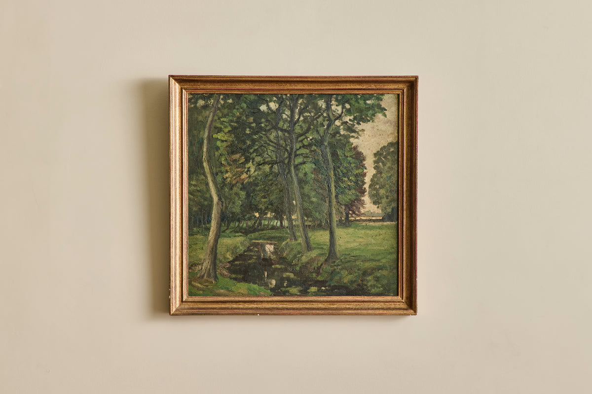 VTG CREEK LANDSCAPE PAINTING