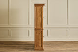 Belgian Pine Glass Door Cabinet