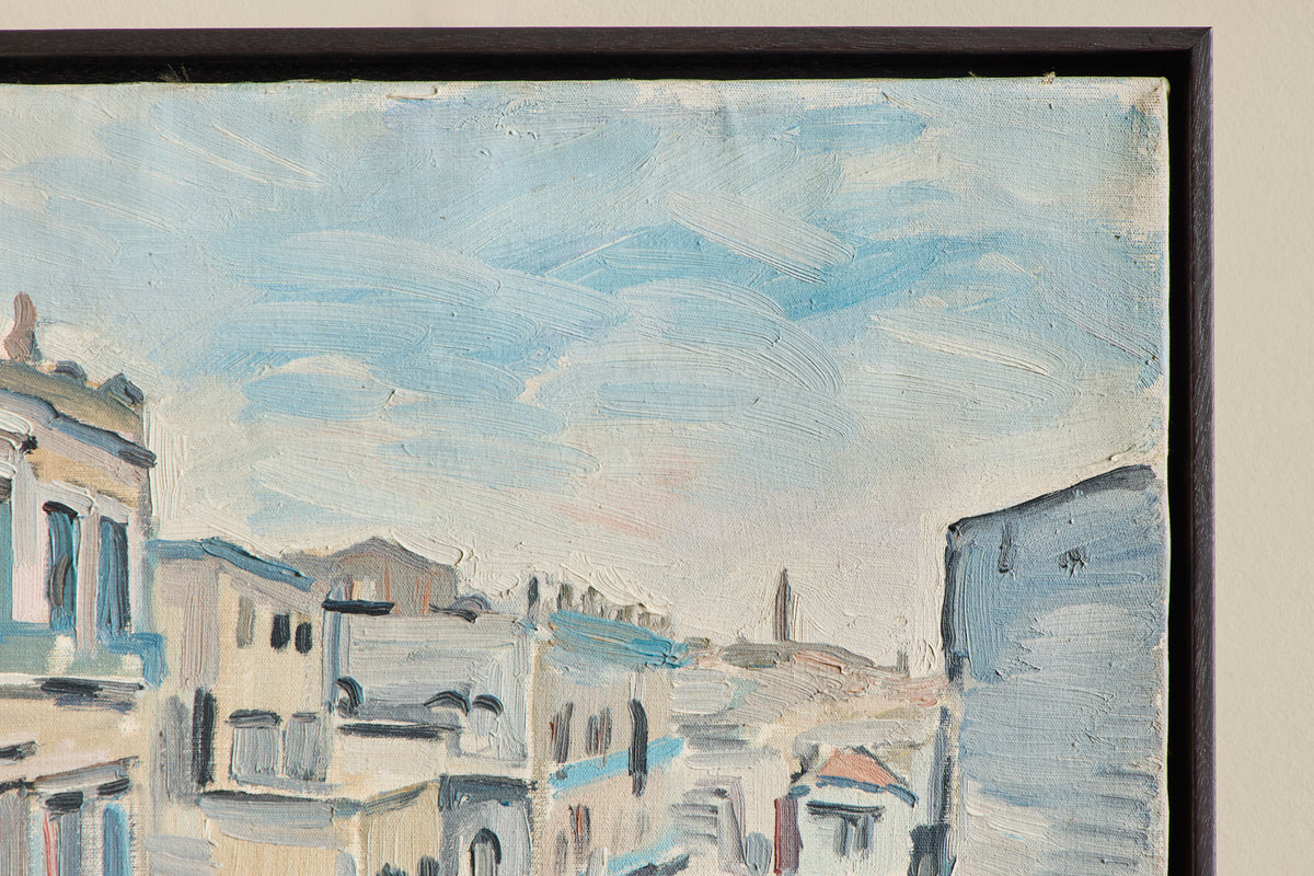 European Townscene Painting