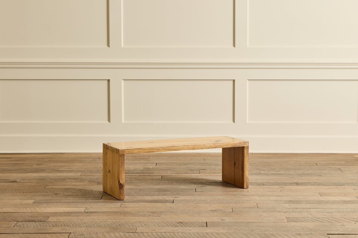 VTG DUTCH WOOD BENCH