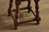 Pair of Turned Wood Stools
