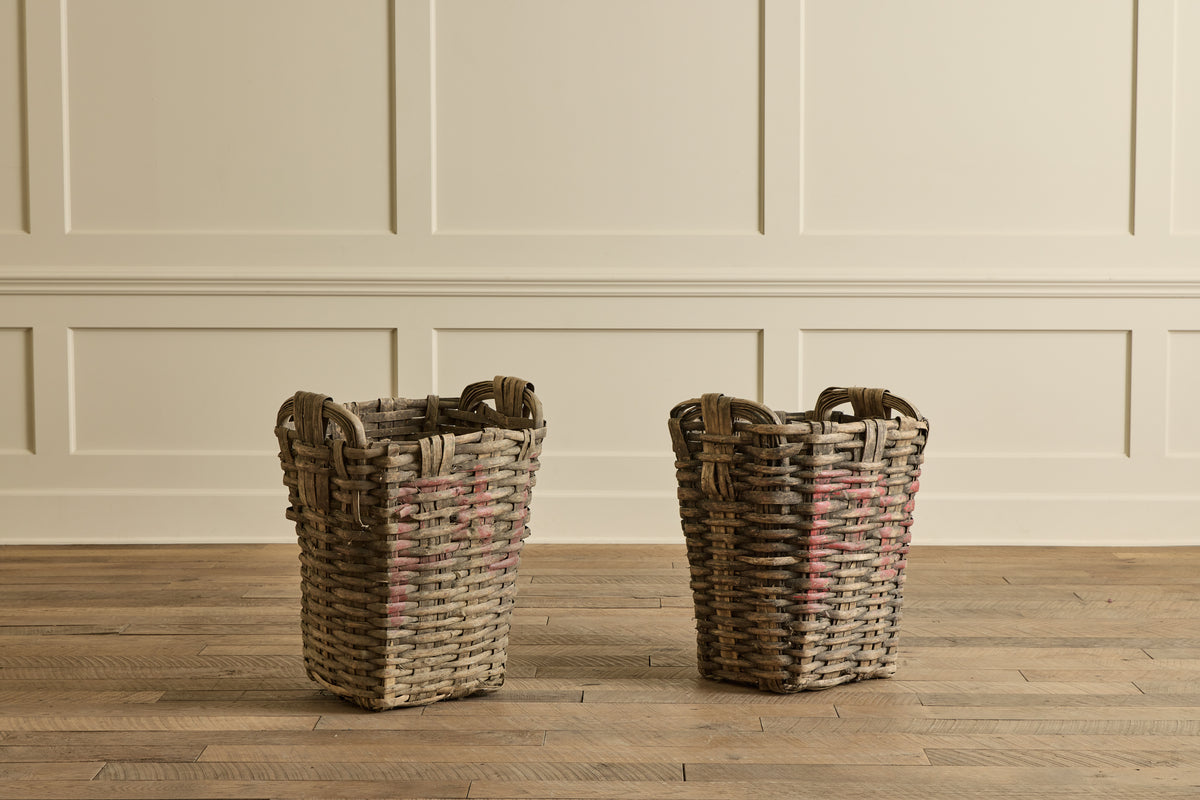 French Grape Harvest Basket