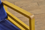Pair. of Yellow Painted Lounge Chairs