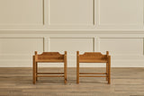Pair of Scandinavian Pine Night Stands
