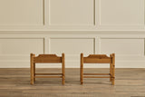Pair of Scandinavian Pine Night Stands