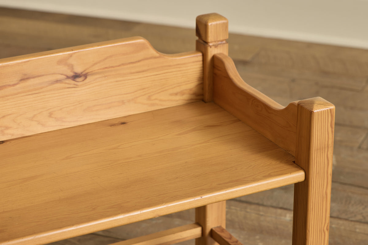 Pair of Scandinavian Pine Night Stands