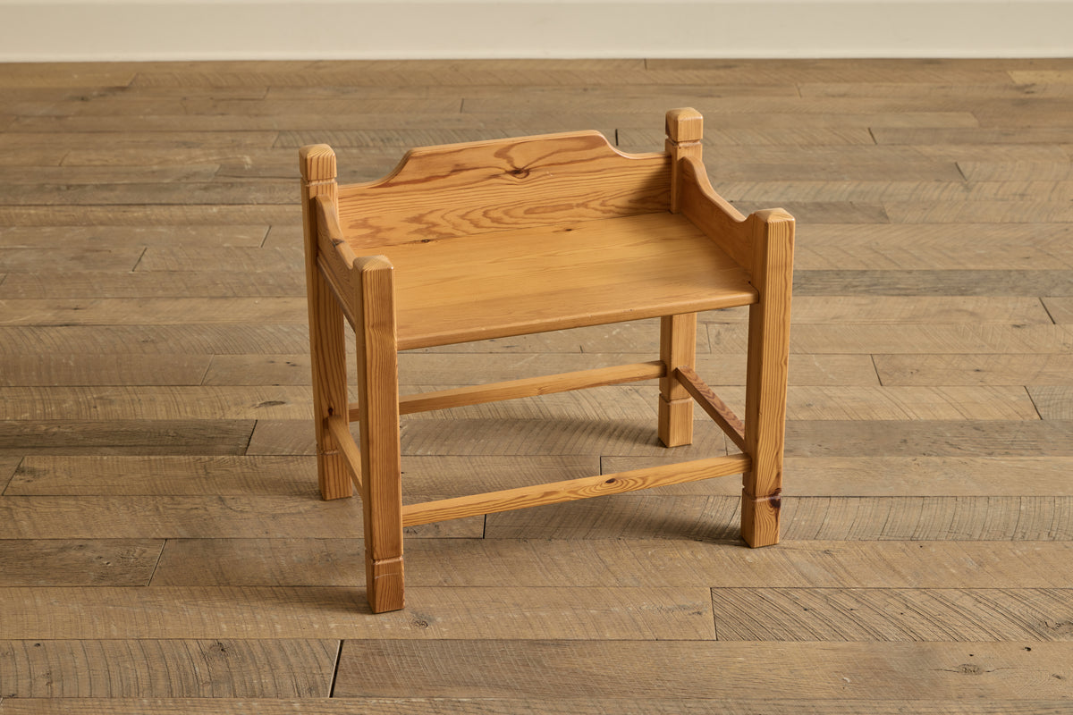 Pair of Scandinavian Pine Night Stands