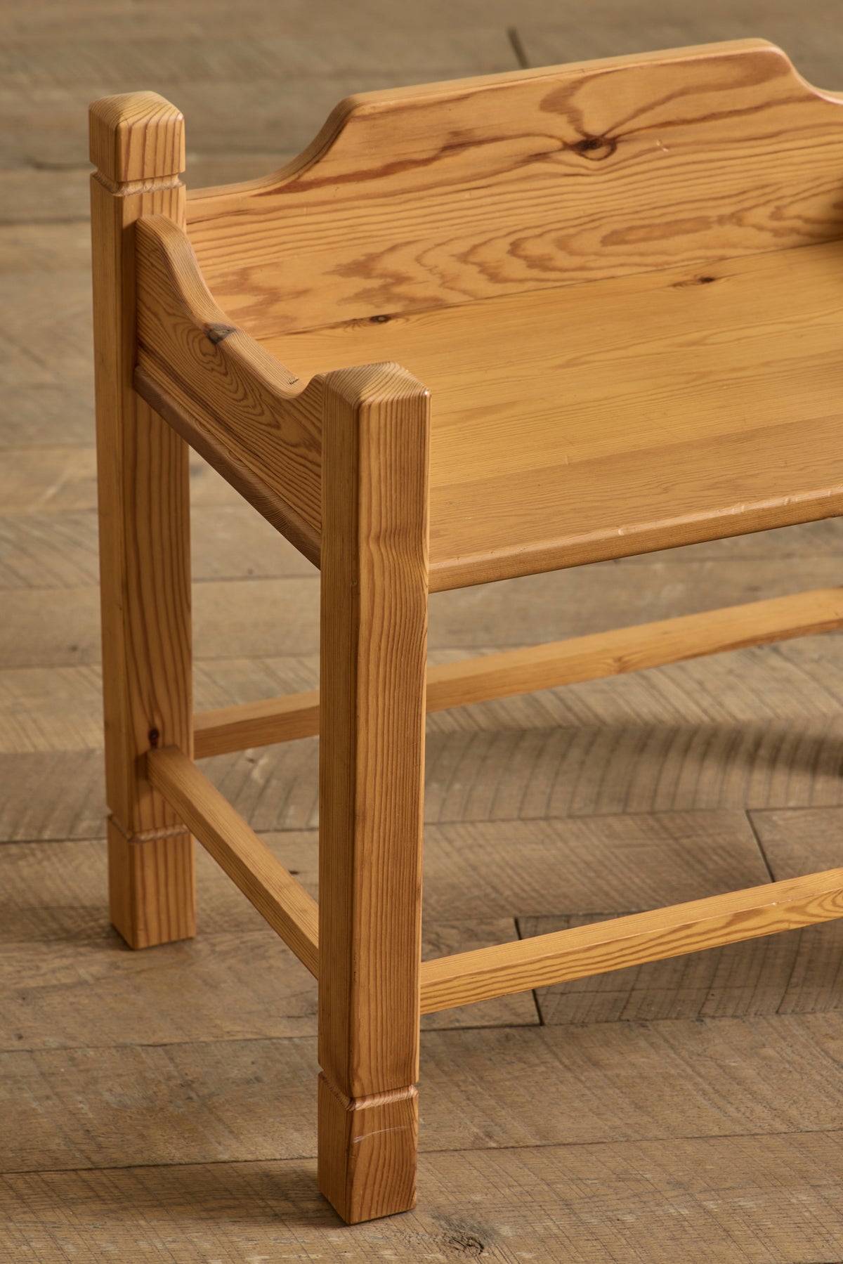 Pair of Scandinavian Pine Night Stands