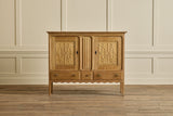 1960s Carved Oak Highboard