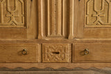 1960s Carved Oak Highboard