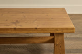 Brutalist Pine Coffee Table