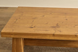 Brutalist Pine Coffee Table