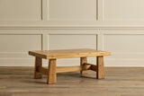 Brutalist Pine Coffee Table